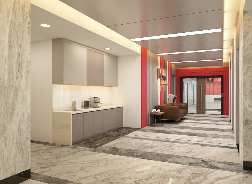 M-Building Hall view 2