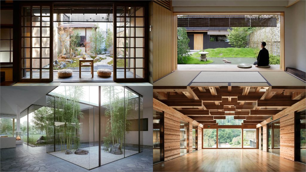 Kết Hợp Trong Nhà Và Ngoài Vườn Phong Cách Nhật Bản