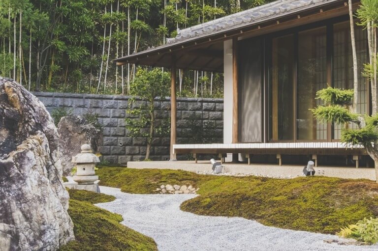 Kiến trúc nhà cổ Nhật Bản hài hòa với tự nhiên