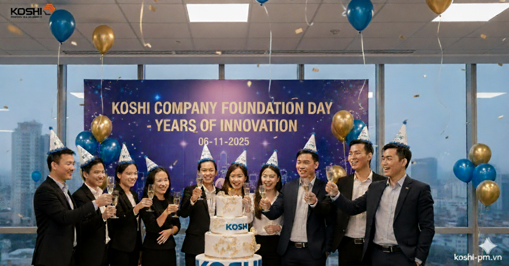 Ngày thành lập công ty Koshi Group