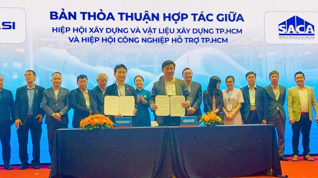 Sự kiện ký kết hợp tác đánh dấu bước phát triển quan trọng trong nỗ lực tăng cường liên kết giữa ngành xây dựng – vật liệu xây dựng và ngành công nghiệp hỗ trợ_KOSHI