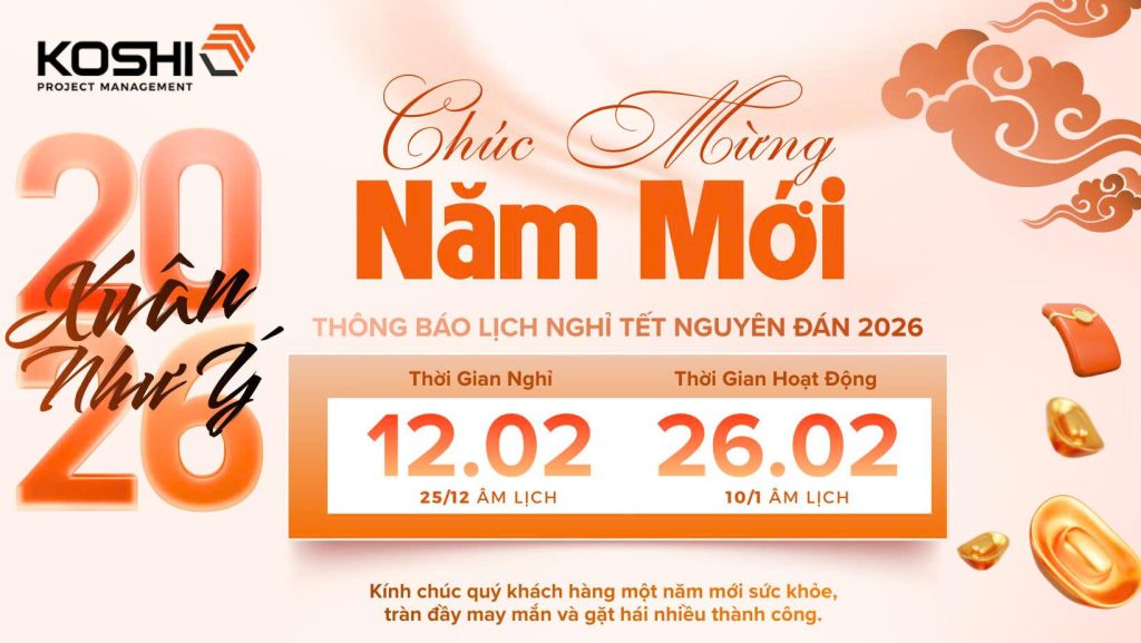 Chúc mừng năm mới KOSHI 2026