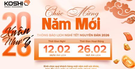Chúc mừng năm mới KOSHI 2026