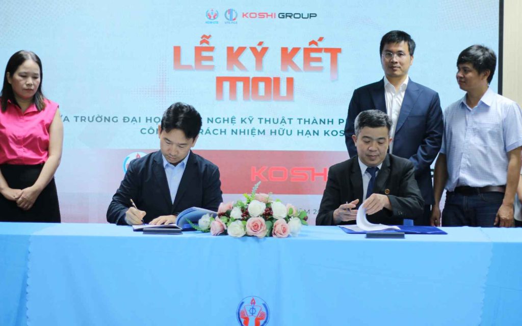 KOSHI ký kết MOU HCMUTE