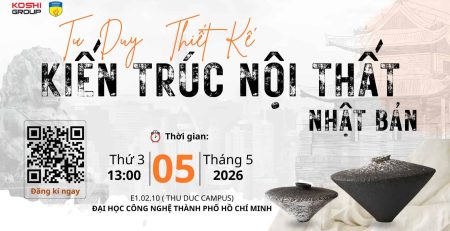 workshop tư duy kiến trúc nhật bản KOSHI