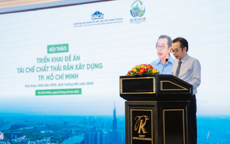 Tái chế chất thải rắn xây dựng